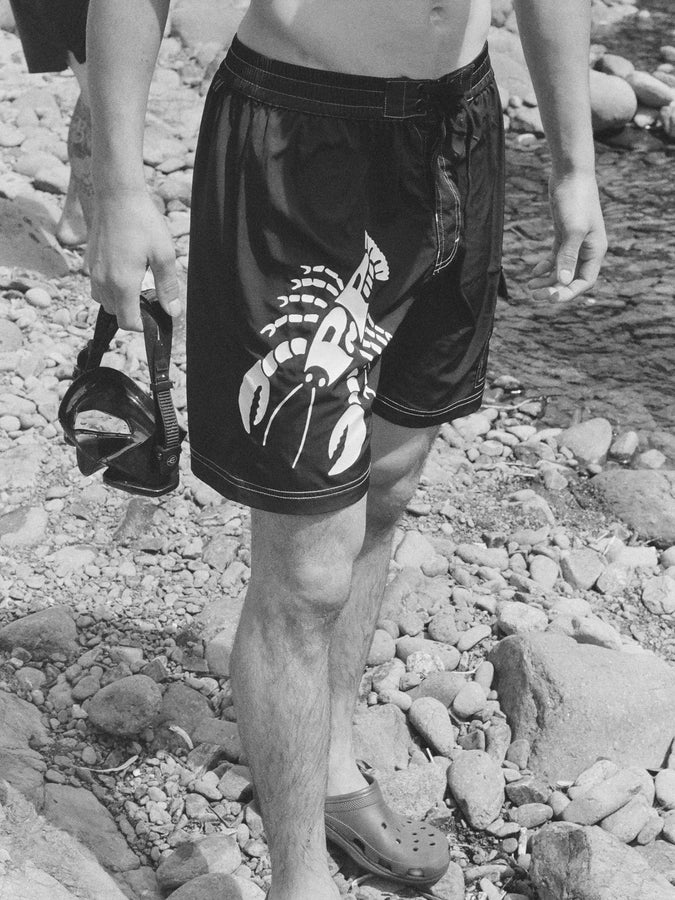 Pass Port Seafood Stagg Boardshorts Spring 2026 | BLACK