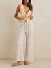 Rhythm Wildflower Tie Front Strapless Top Spring 2026