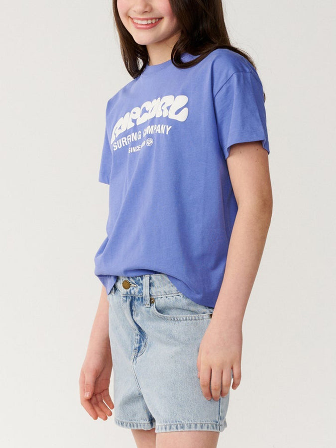 Rip Curl Surf Puff Relaxed T-Shirt Fall 2026 | MID BLUE (8962)
