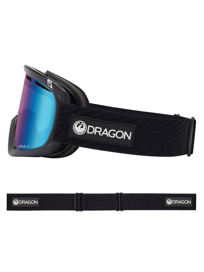 Dragon D1 OTG 2 Icon Blue/LL Ion Blue + Spare Lens Goggle | ICON BLUE/LL BLUE ION