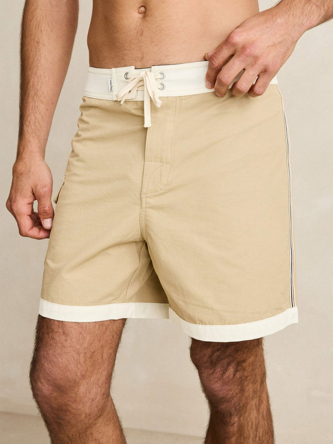 Rhythm Heritage Hem Trunk Boardshorts Summer 2026 | SAND
