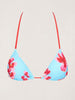 Rhythm Samba Floral Contrast Slide Tri Bikini Top Summer 2026