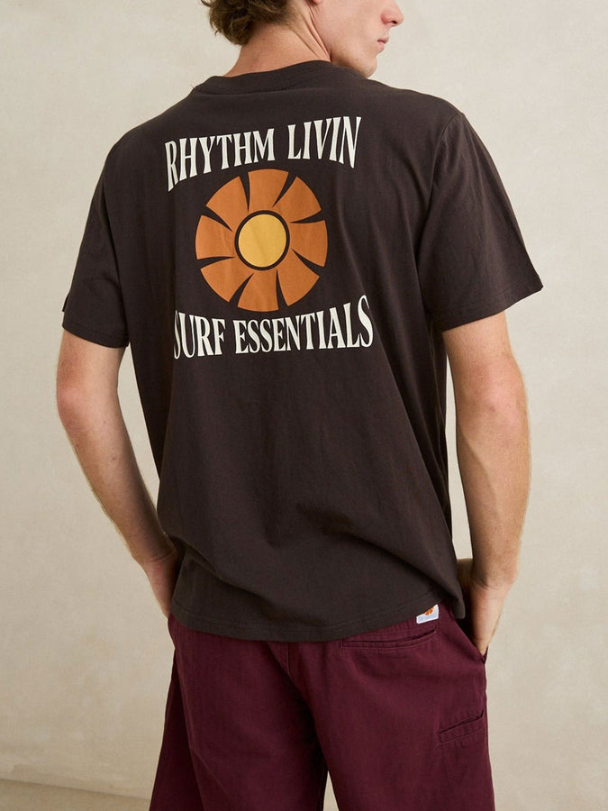 Rhythm Surf Essentials T-Shirt Fall 2026 | VINTAGE BLACK