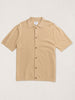 Rhythm Textured Knit Short Sleeve Buttondown Shirt Fall 2026