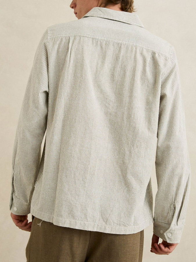 Rhythm Bank Stripe Long Sleeve Buttondown Shirt Fall 2026 | OLIVE