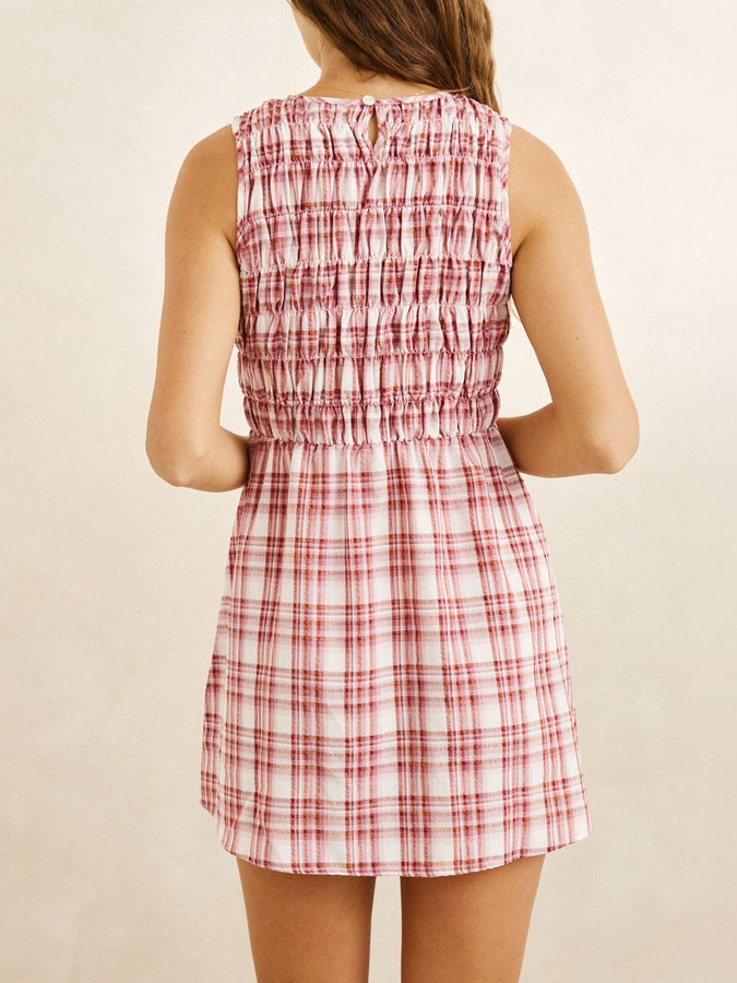 Rhythm Chelsea Check Dress Fall 2026 | PLUM