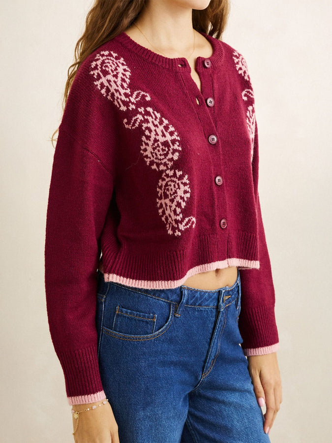 Rhythm Sandy Crop Cardigan Fall 2026 | PLUM