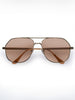 Aire Cosmos Bright Gold/Tan Sunglasses