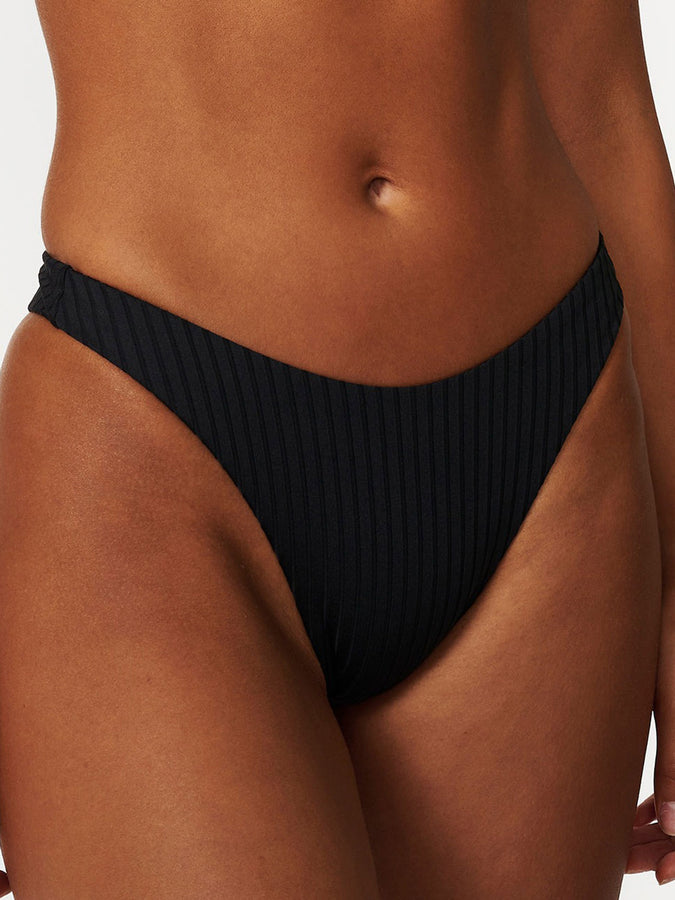 Rip Curl Premium Surf High Skimpy Bikini Bottom Spring 2026 | BLACK (0090)