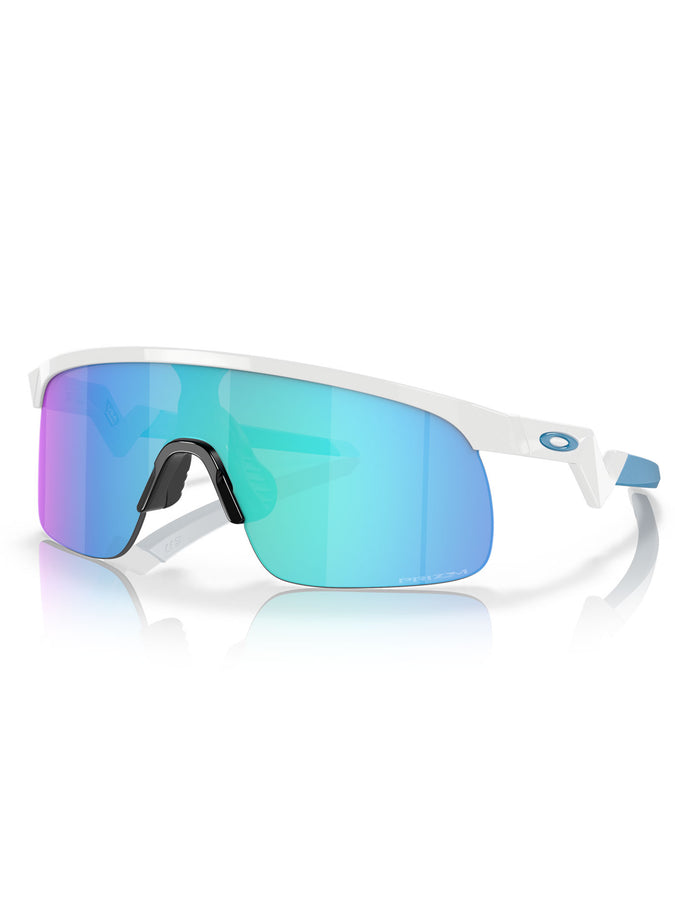 Oakley Resistor Polished White/Prizm Sapphire Sunglasses | POLISHED WHITE/PRIZM SAPPHIRE