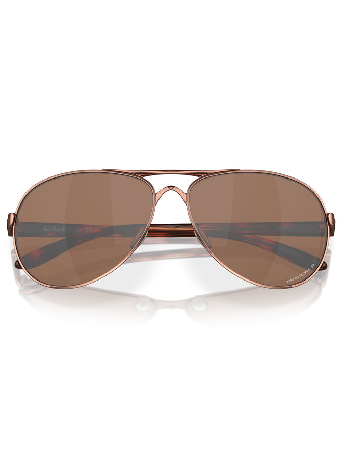 Oakley Feedback Rose Gold/Prizm Tungsten Polarized Sunglasses | ROSE GOLD/PRIZM TUNGSTEN