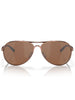 Oakley Feedback Rose Gold/Prizm Tungsten Polarized Sunglasses