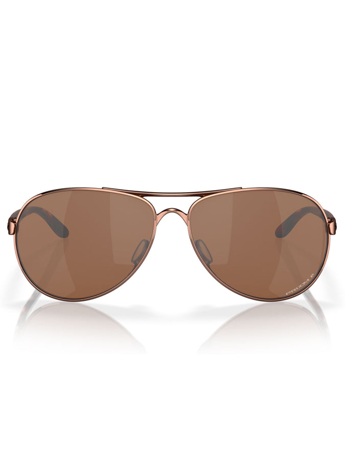 Oakley Feedback Rose Gold/Prizm Tungsten Polarized Sunglasses | ROSE GOLD/PRIZM TUNGSTEN