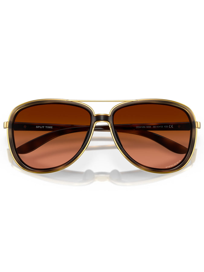 Oakley Split Time Brown Tort/Prizm Brown Gradient Sunglasses | BROWN TORT/PRIZM BROWN GRAD