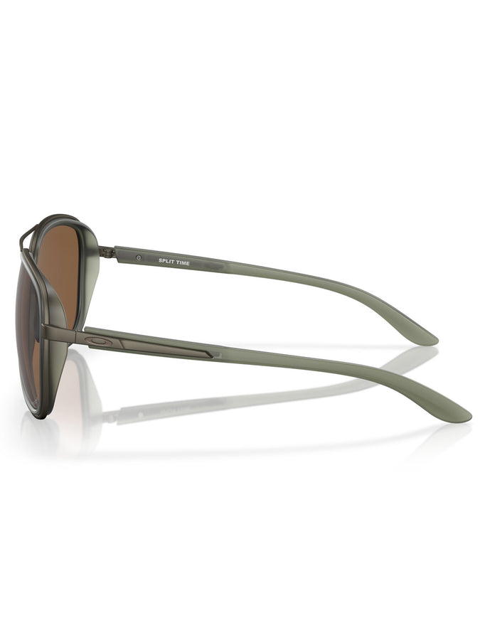Oakley 2024 Split Time Matte Olive Ink/Prizm Bronze Sunglasses | MATTE OLIVE/PRIZM BRONZE