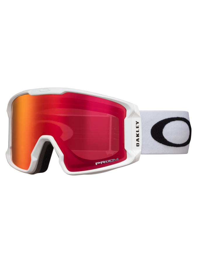 Oakley Line Miner L Matte White/Prizm Snow Torch Irid Goggle | MATTE WHITE/PRIZM SNOW TORCH