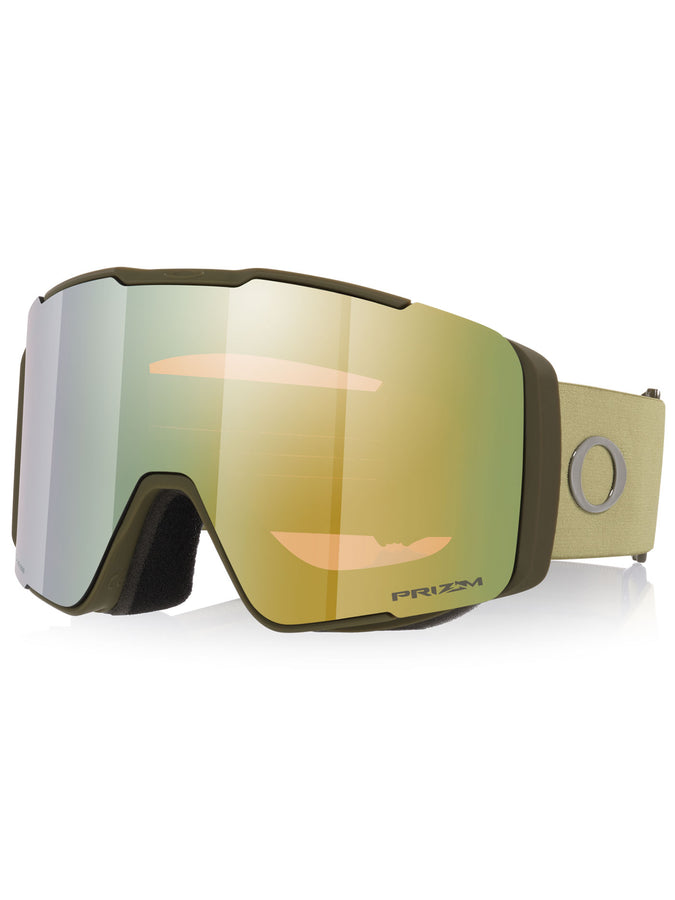 Oakley Line Miner Pro L Green/Sage Gold + Prizm Clear Goggle | MATTE DARK GRN/PRIZM SAGE GOLD