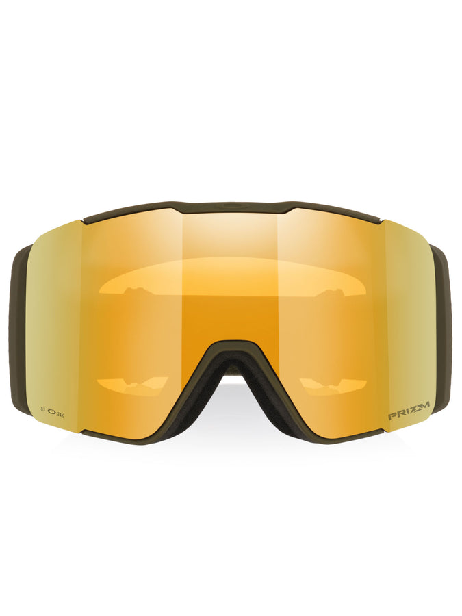 Oakley Line Miner Pro M Brown/Prizm 24K + Prizm Clear Goggle | MATTE DARK BROWN/PRIZM 24K