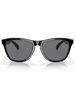 Oakley Frogskins Polished Black/Grey Sunglasses
