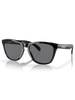 Oakley Frogskins Polished Black/Grey Sunglasses