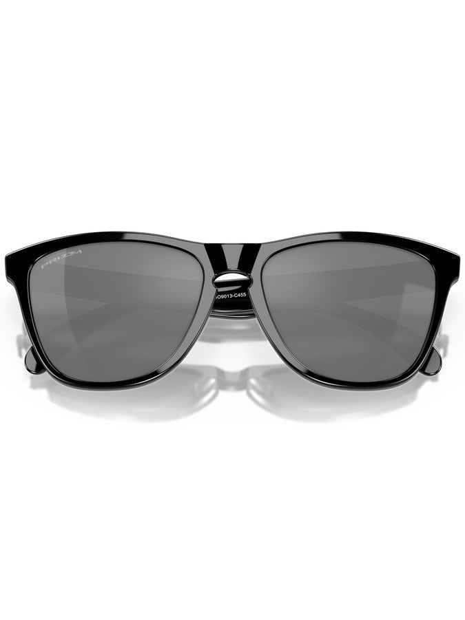 Oakley 2024 Frogskins Polished Black/Prizm Black Sunglasses | POLISHD BLACK/PRIZM BLACK