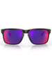 Oakley Holbrook Matte Black/Positive Red Iridium Sunglasses