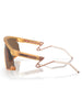 Oakley Bxtr Metal Matte Transparent Light Curry/Prizm Bronze Sunglasses