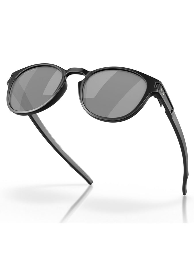 Oakley Latch Matte Black/Prizm Black Sunglasses | MATTE BLACK/PRIZM BLACK