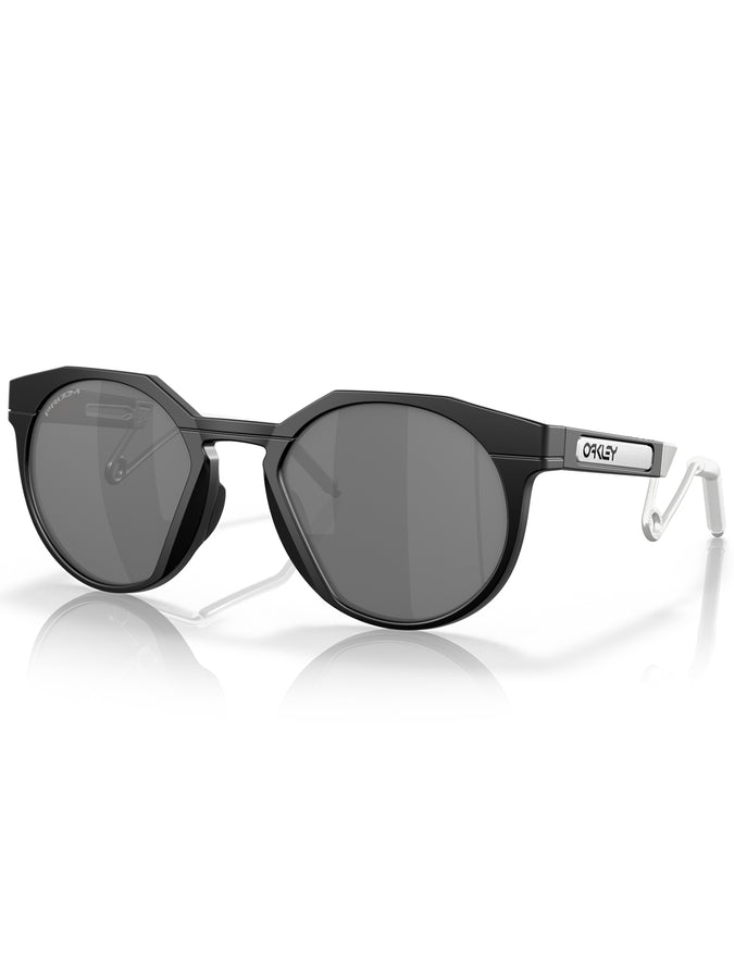 Oakley HSTN Metal Matte Black/Prizm Black Sunglasses | MATTE BLACK/PRIZM BLACK