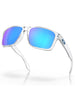 Oakley Holbrook XL Polished Clear/Sapphire Plrized Sunglasses