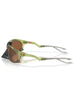 Oakley Plantaris Matte Trans Fern/Prizm Tungsten Sunglasses