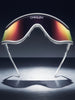 Oakley MUZM Eyeshade White Prizm Road Sunglasses