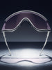 Oakley MUZM Eyeshade Cool Grey/Pizm Low Light Sunglasses