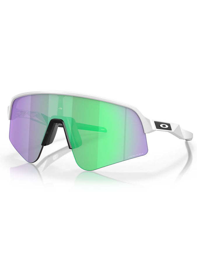Oakley Sutro Lite Sweep Matte Wht/Prizm Road Jade Sunglasses | MATTE WHITE/PRIZM ROAD JADE