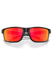 Oakley Gibston XL Matte Black/Prizm Ruby Polarized Sunglasses