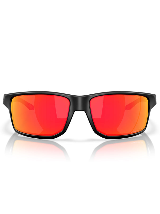 Oakley Gibston XL Matte Black/Prizm Ruby Polarized Sunglasses | MATTE BLACK/PRIZM RUBY