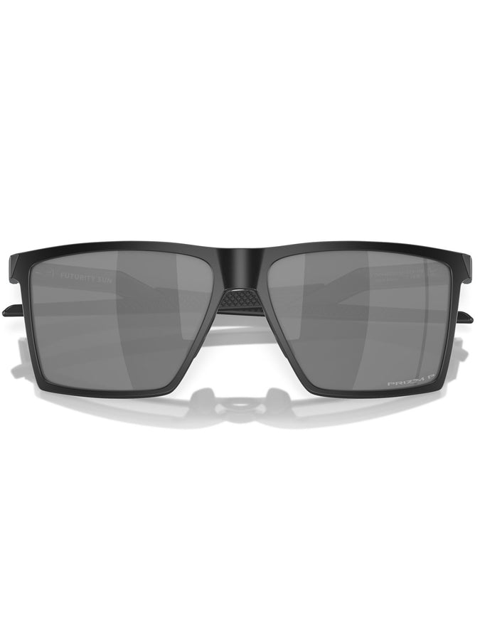 Oakley 2024 Futurity Sun Satin Black/Prizm Black Polarized Sunglasses | SATIN BLACK/PRIZM BLACK