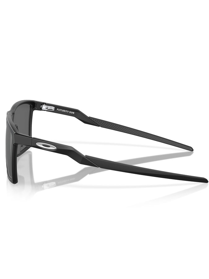 Oakley 2024 Futurity Sun Satin Black/Prizm Black Polarized Sunglasses | SATIN BLACK/PRIZM BLACK