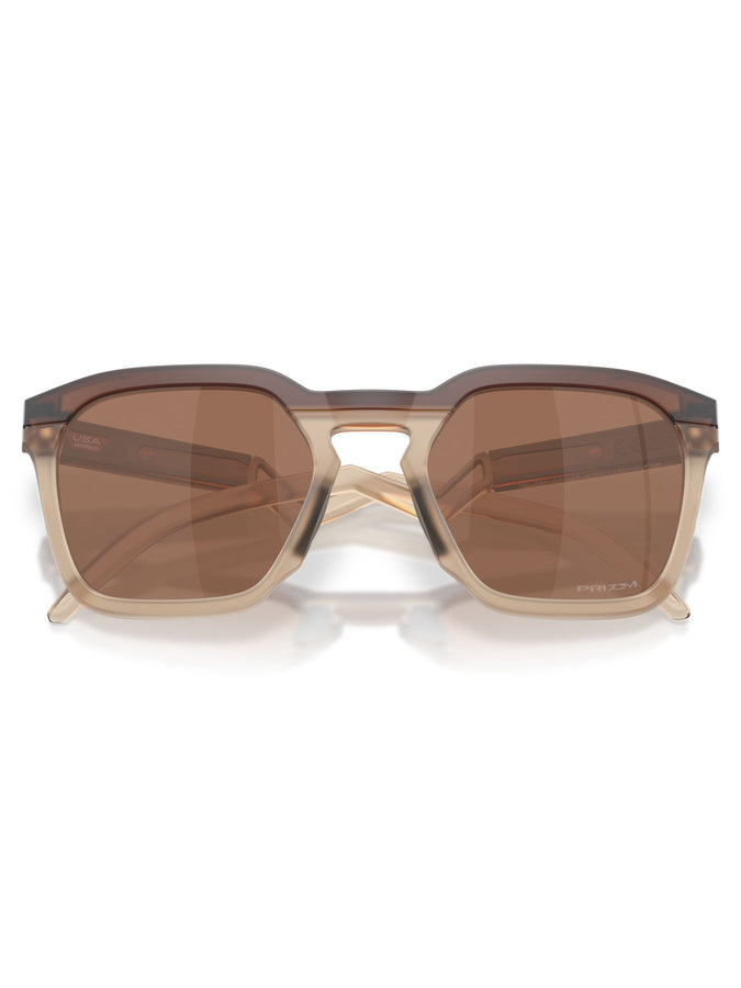Oakley HSTN Sq Matte Rootbeer/Tungsten Prizm Sunglasses | MATTE ROOTBEER/PRIZM TUNGSTEN