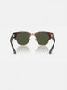 Ray Ban Mega Clubmaster Tortoise Sur Or/G-15 Green Sunglasses