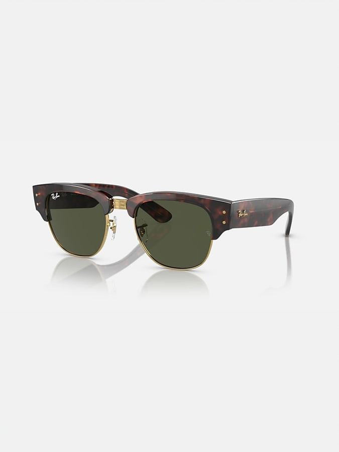 Ray Ban Mega Clubmaster Tortoise Sur Or/G-15 Green Sunglasses | TORTOISE ON GOLD/G-15 GREEN