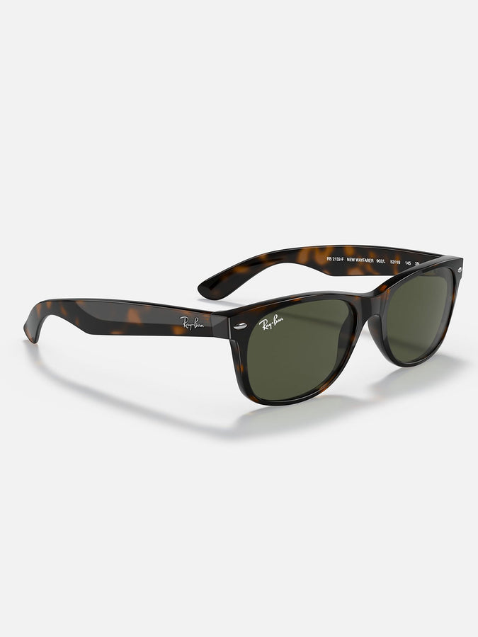 Ray-Ban New Wayfarer Tortoise/G-15 Green Sunglasses | TORTOISE/G-15 GREEN