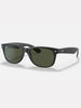 Ray-Ban New Wayfarer Matte Black/G-15 Green Sunglasses