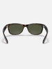 Ray Ban New Wayfarer Tortoise/G-15 Green Sunglasses