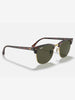 Ray-Ban Clubmaster Tortoise On Gold/G-15 Green Sunglasses