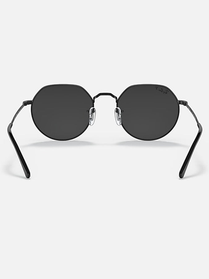 Ray Ban Jack Polished Black/Black Sunglasses | BLACK/BLACK