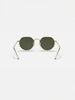 Ray Ban Jack Gold/Green Sunglasses
