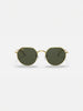 Ray Ban Jack Gold/Green Sunglasses