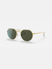 Ray Ban Jack Gold/Green Sunglasses