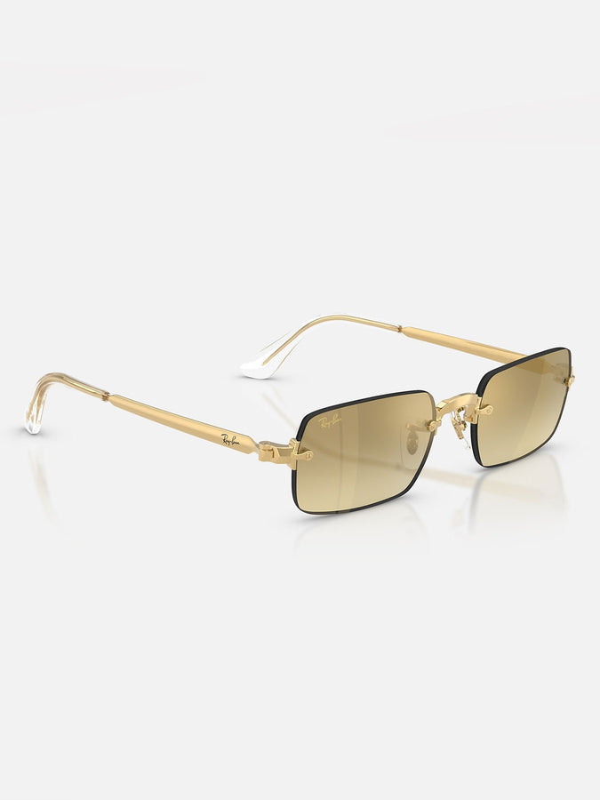 Ray-Ban x Asap Rocky RB3928 Arista Gold/Brown Gold Sunglasses | ARISTA GOLD/BROWN MIRROR GOLD